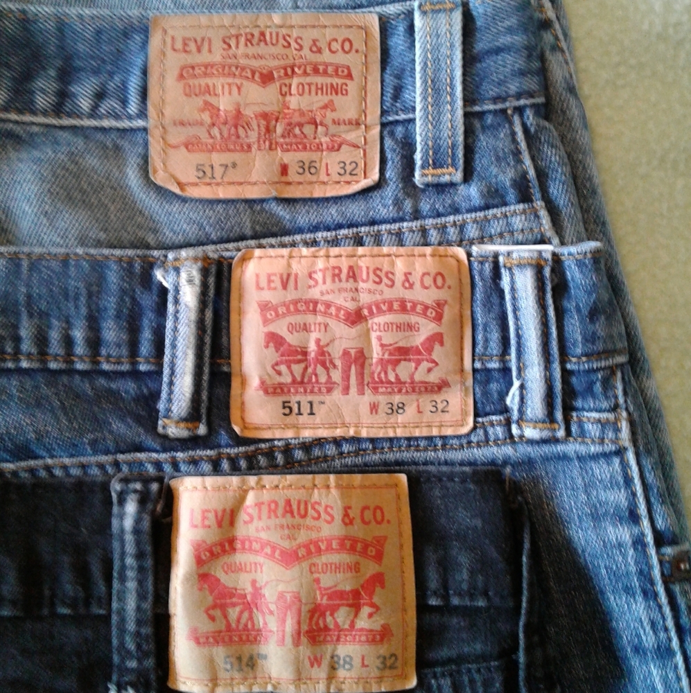 Men's Levis Jeans 36 x 32
